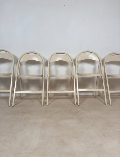 Ensemble de 5 chaises pliantes « B 751 » par Thonet Mundus