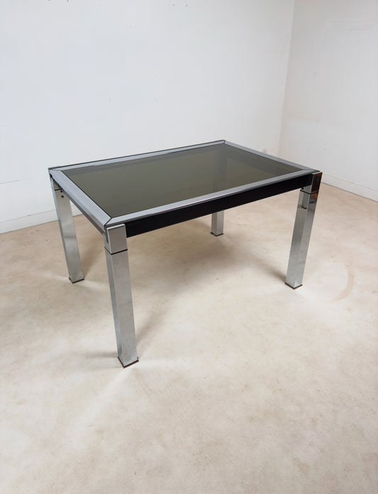 Table à rallonges intégrées « La Metal  »