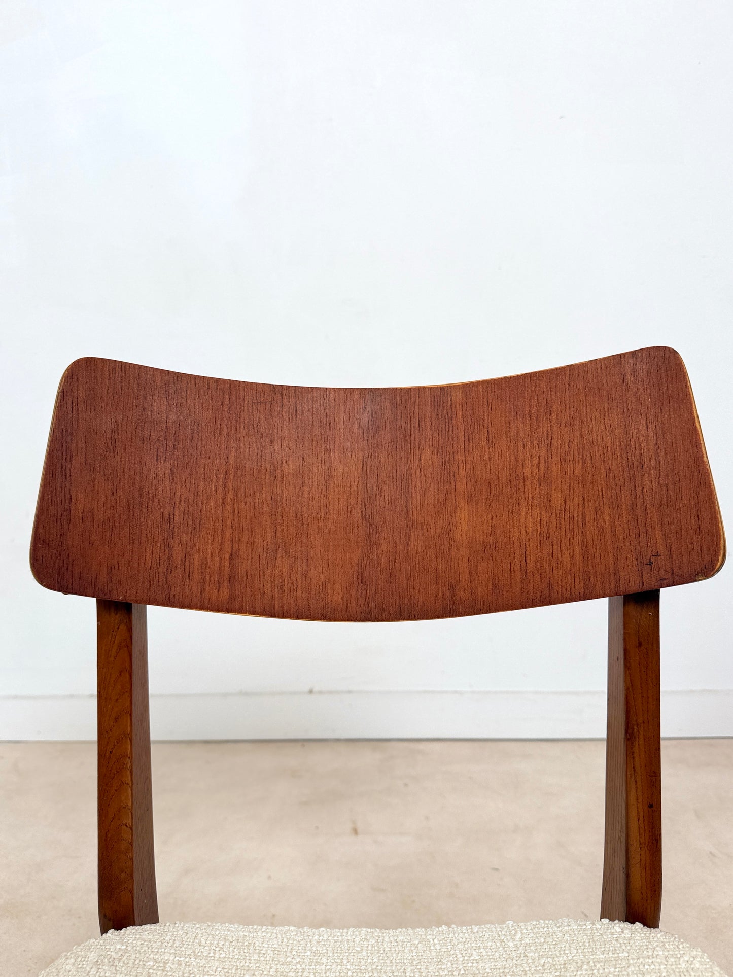 Ensemble de 4 chaises scandinaves en teck