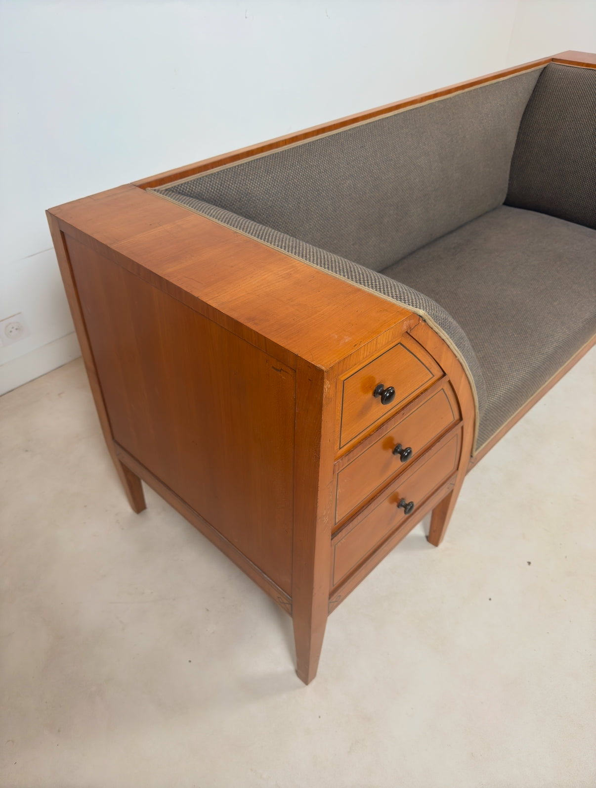 Banquette de style art déco