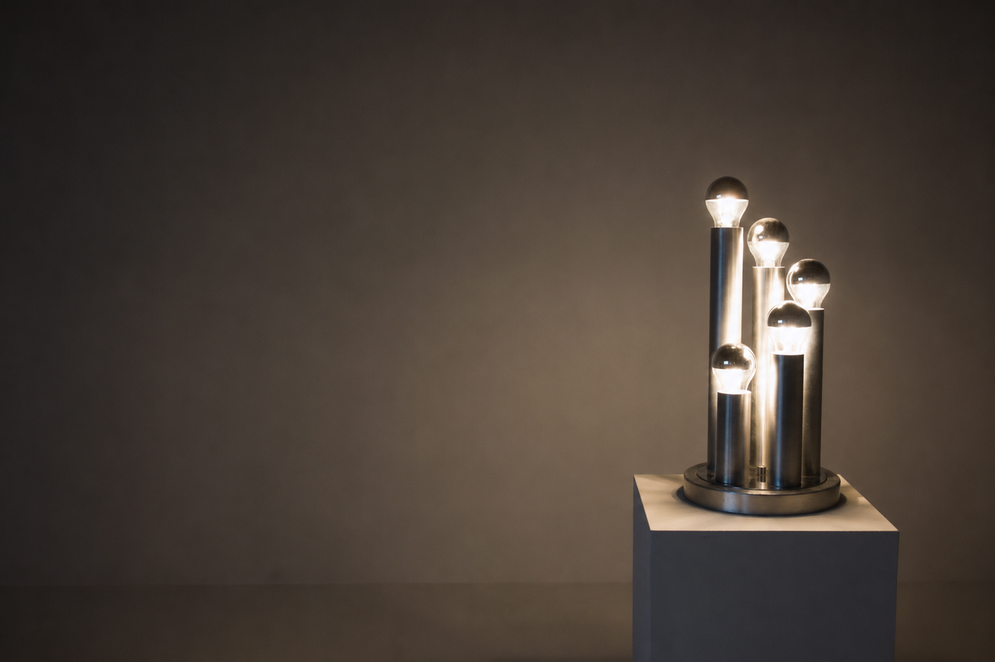 Lampe attribuée à Gaetano Sciolari, années 1970