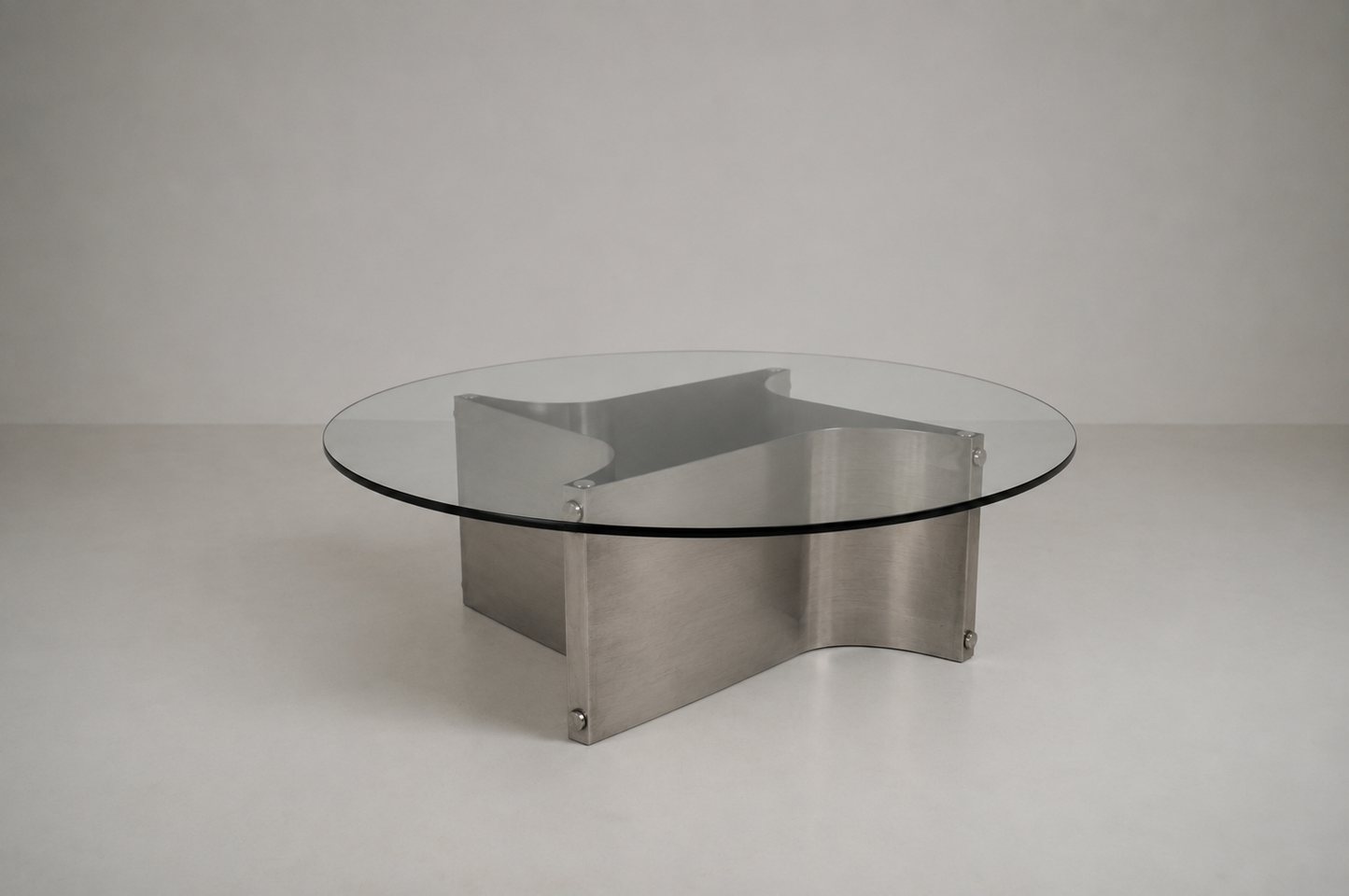 Table basse attribuée à François Monnet pour Kappa