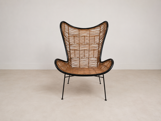 Grand Fauteuil en rotin