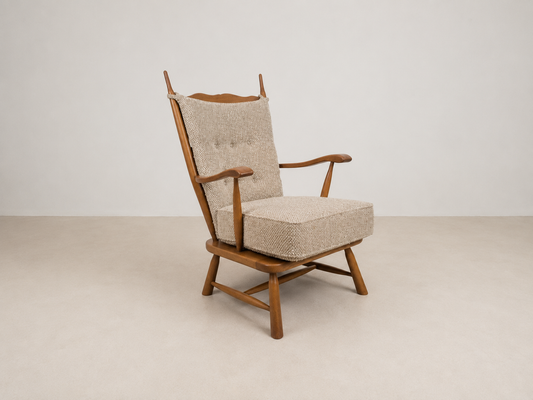 Grand fauteuil dans le goût de Guillerme et Chambron