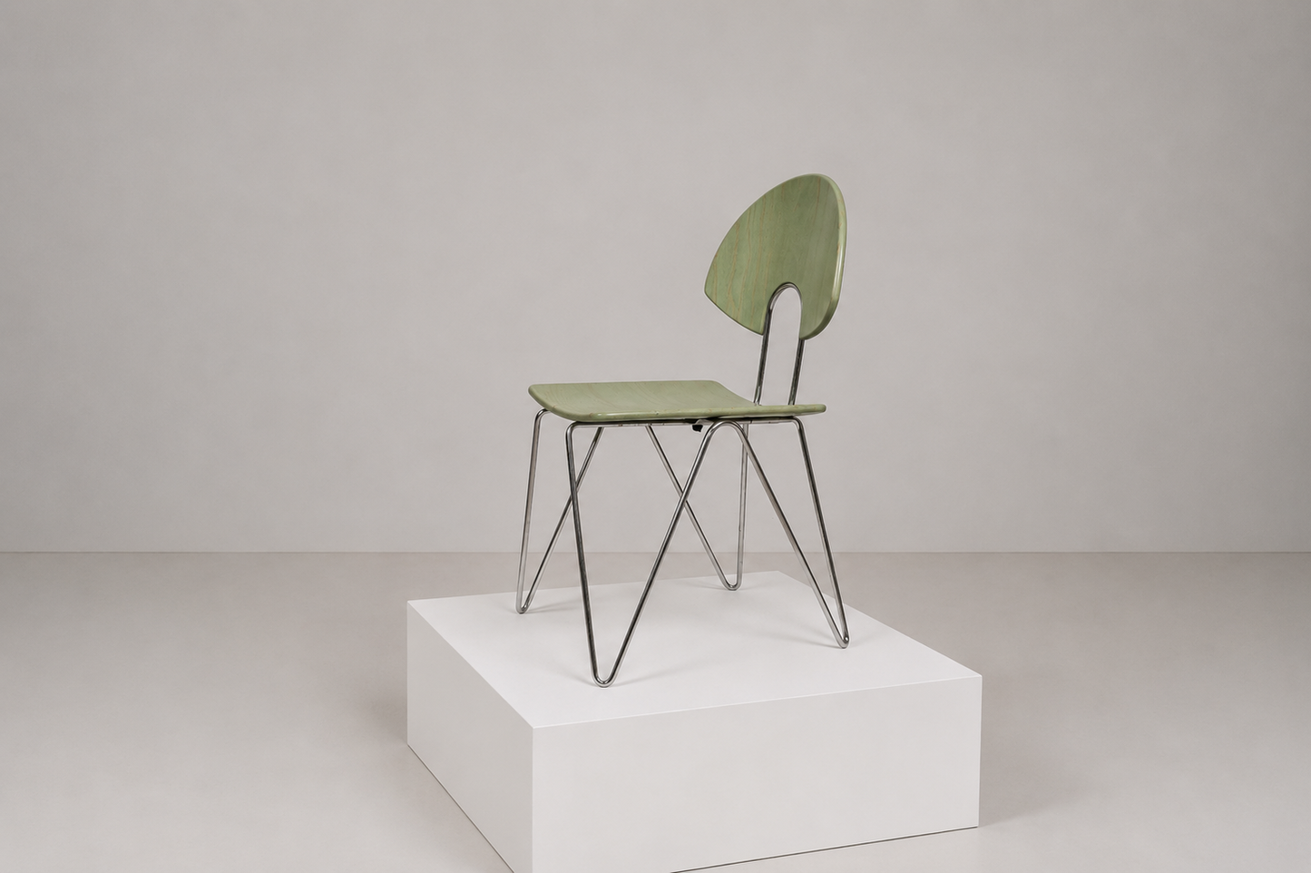 Chaise Mikado 1800 par Walter Leeman pour Kusch & Co