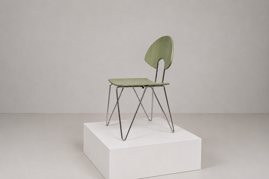 Chaise Mikado 1800 par Walter Leeman pour Kusch & Co