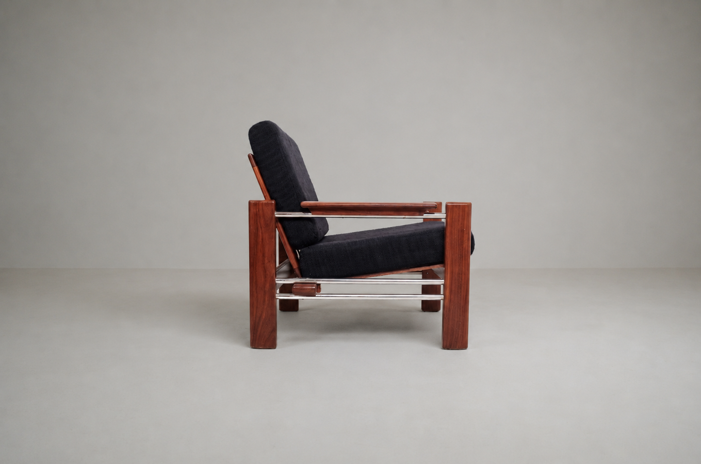 Fauteuil en palissandre de rio par Rob Parry