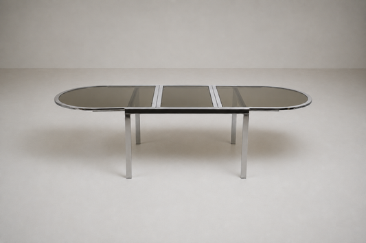 Table à rallonges extensibles attribuée à Milo Baughman