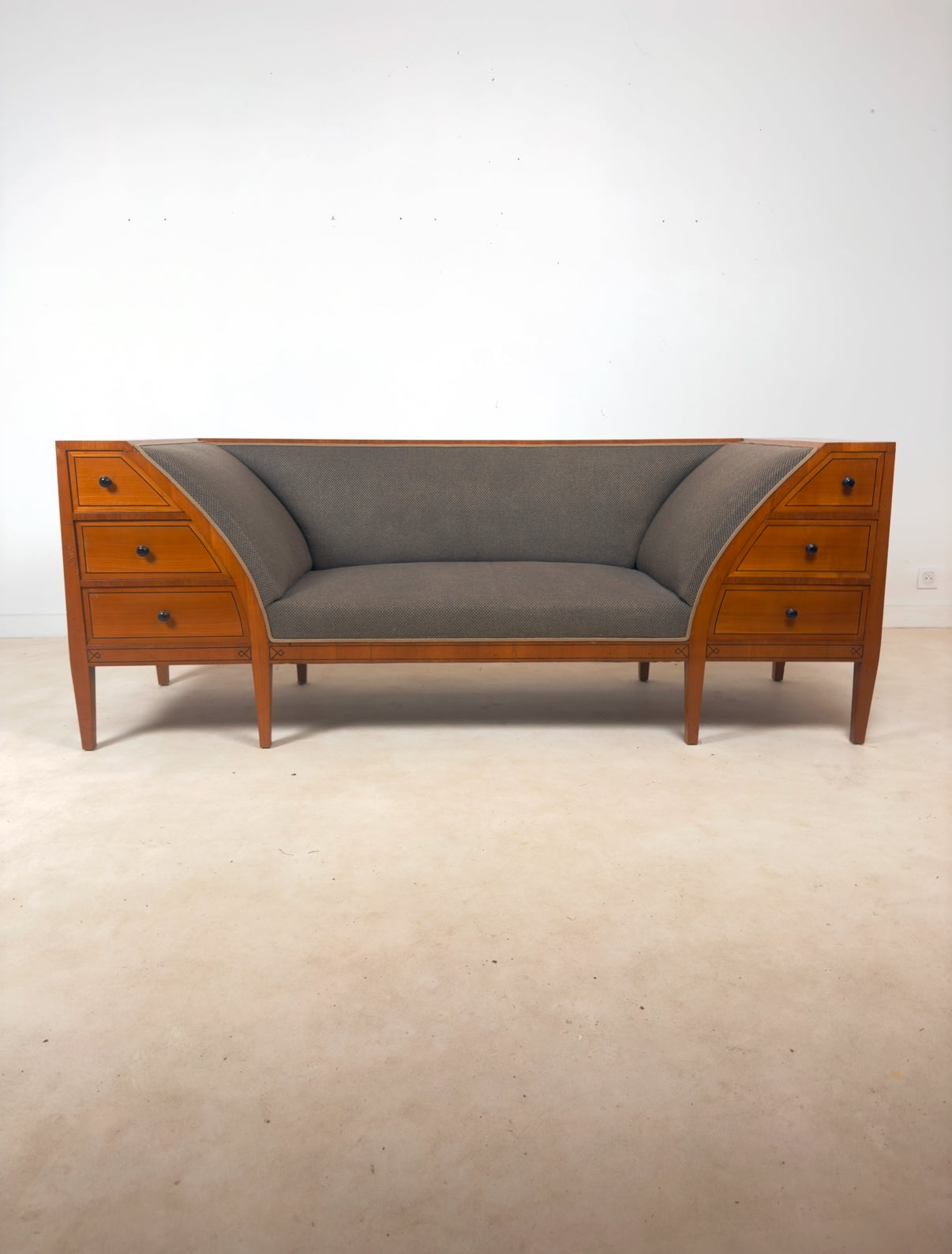 Banquette de style art déco