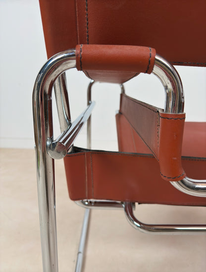 Fauteuil Wassily B3 par Marcel Breuer