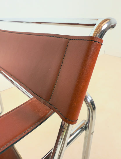 Fauteuil Wassily B3 par Marcel Breuer