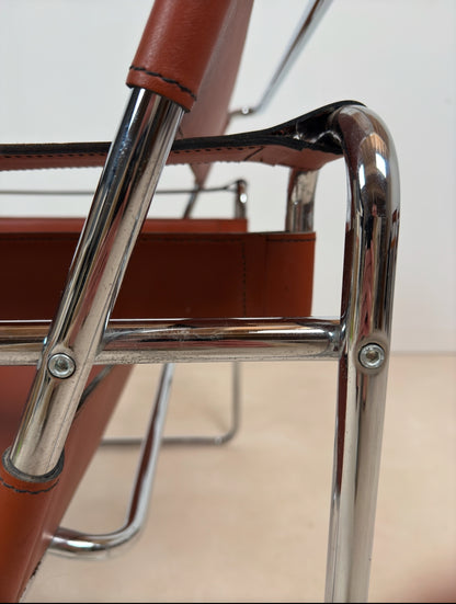 Fauteuil Wassily B3 par Marcel Breuer