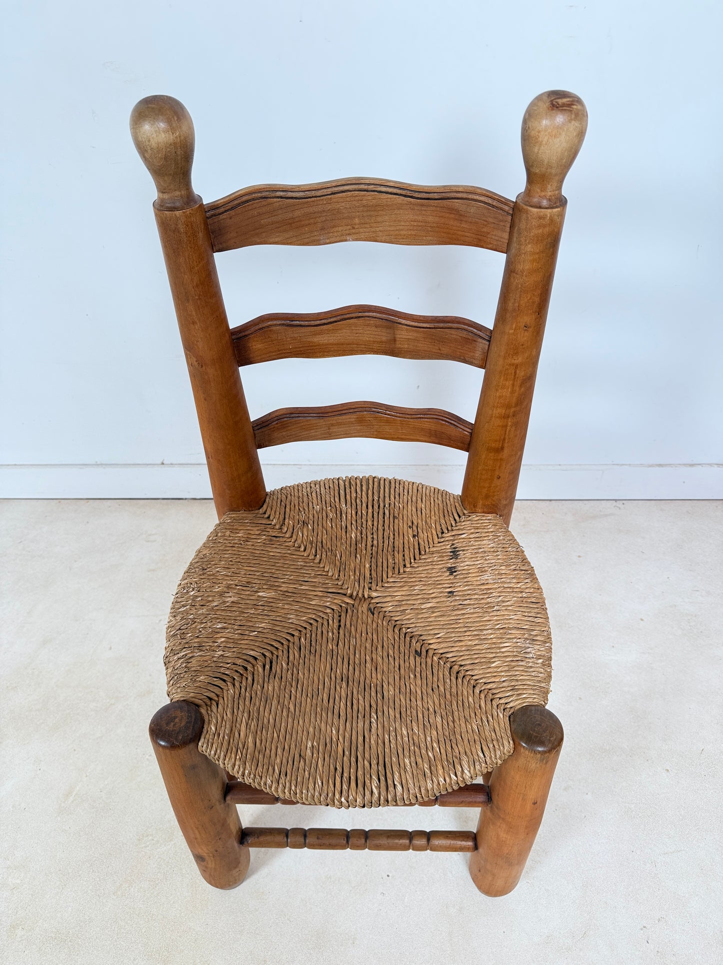 Ensemble de 4 chaises brutalistes