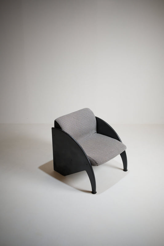 Fauteuil postmoderne des années 80