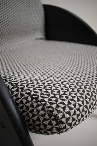 Fauteuil postmoderne des années 80