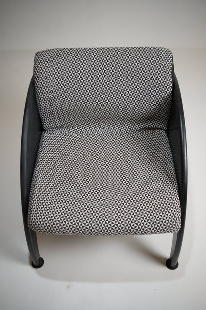 Fauteuil postmoderne des années 80