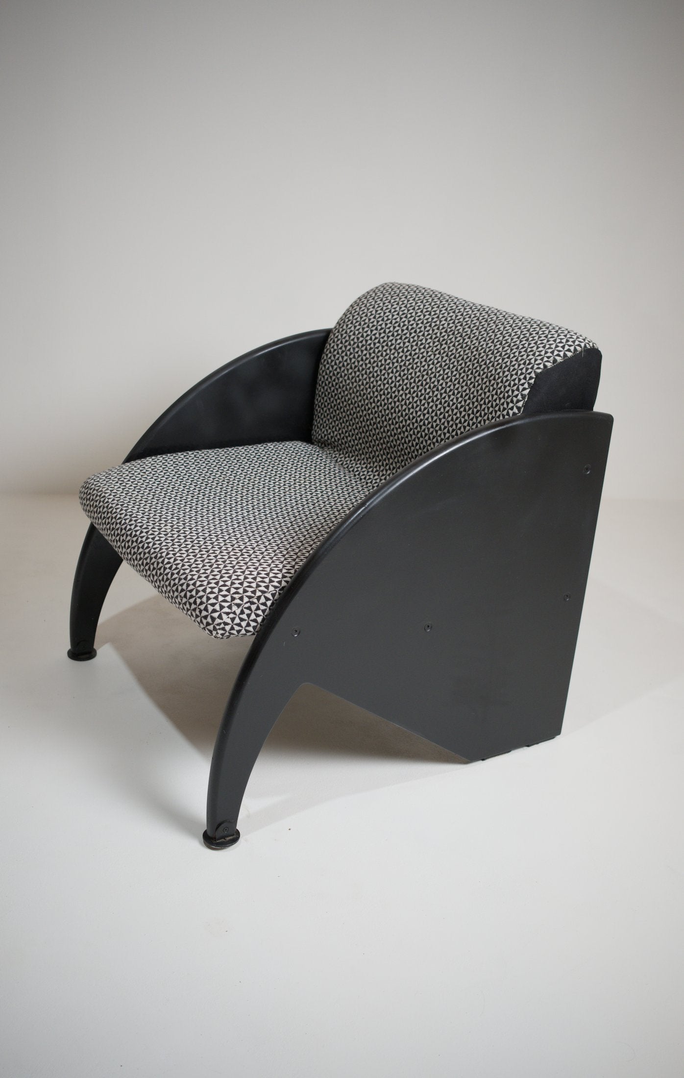 Fauteuil postmoderne des années 80