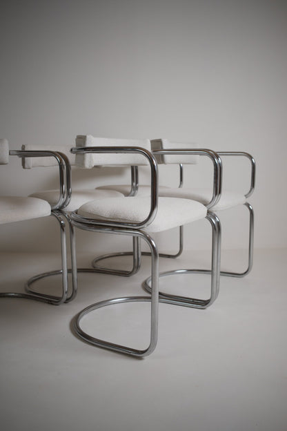 Ensemble de 5 chaises par Renato Zevi pour Roche & Bobois
