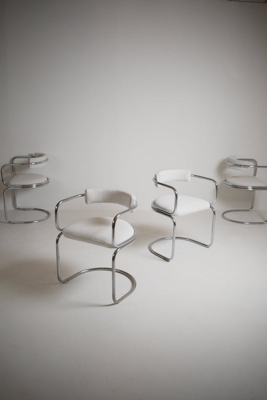 Chaise (5 disponibles) par Renato Zevi pour Roche & Bobois