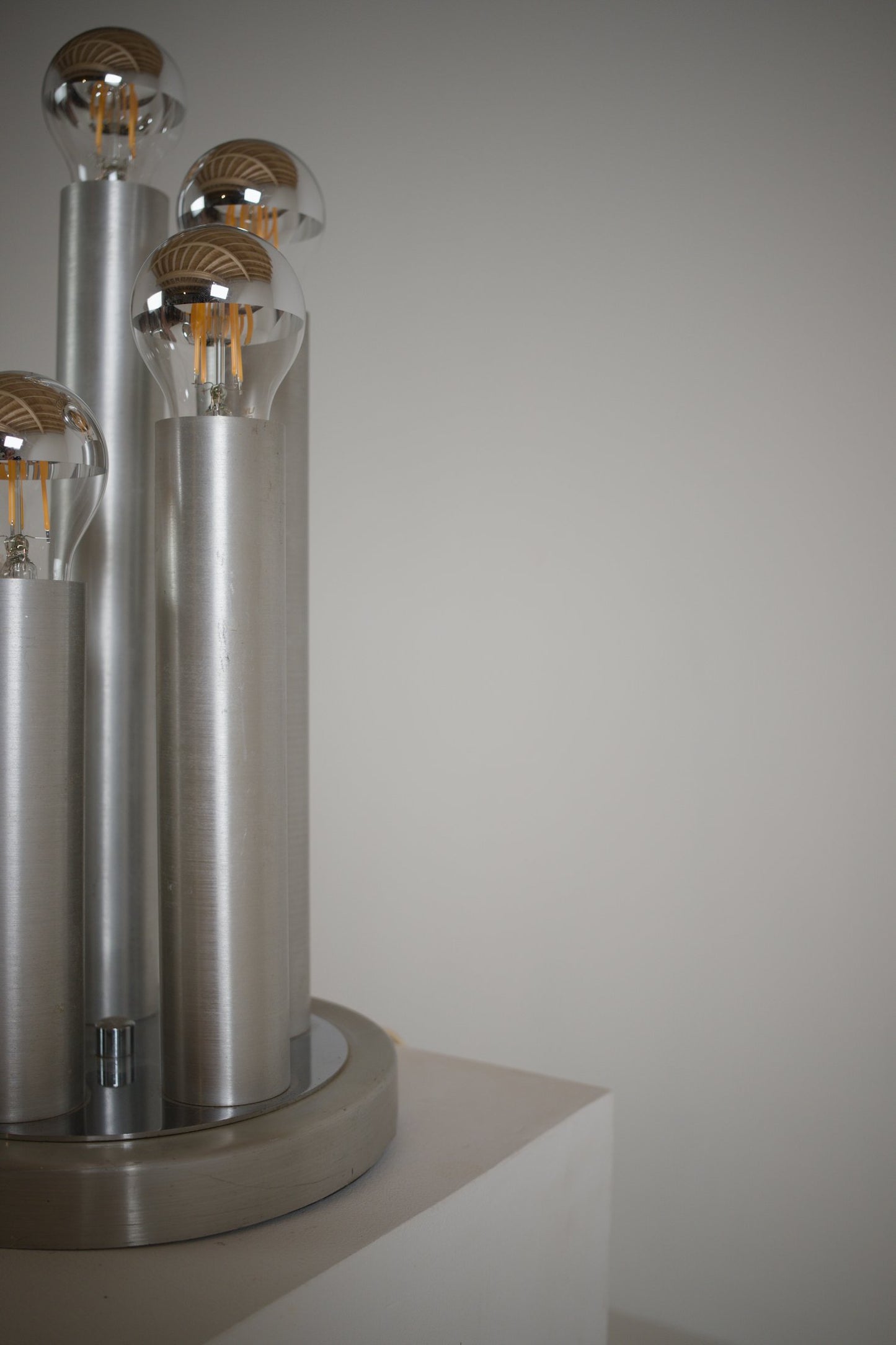 Lampe de table attribuée à Gaetano Sciolari, Italie, années 1970