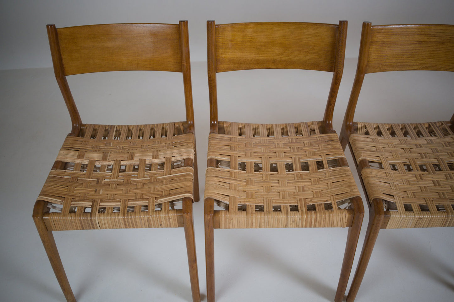 Suite de 6 chaises GESSEF éditées par Consorzio Sedie Friuli, Italie, années 1970