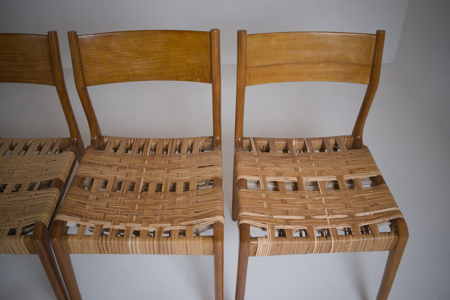 Suite de 6 chaises GESSEF éditées par Consorzio Sedie Friuli, Italie, années 1970