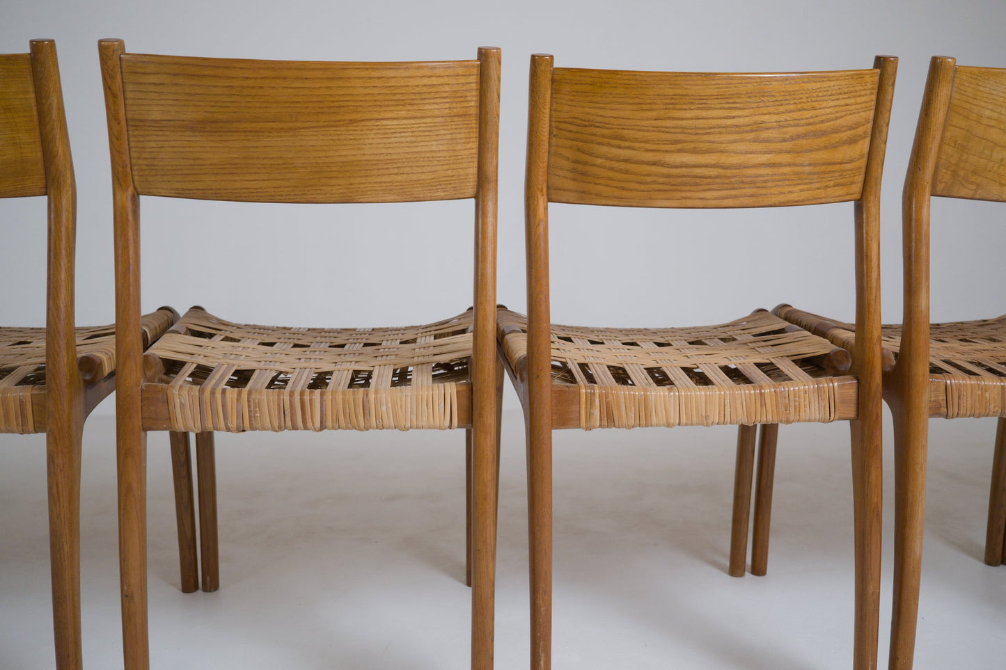 Suite de 6 chaises GESSEF éditées par Consorzio Sedie Friuli, Italie, années 1970