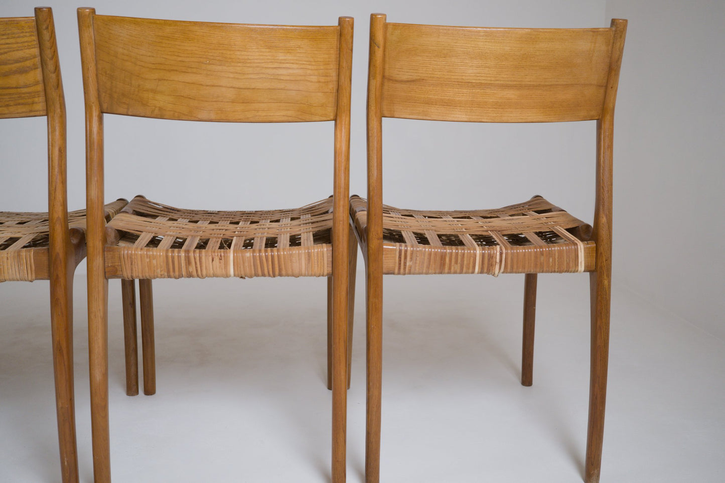 Suite de 6 chaises GESSEF éditées par Consorzio Sedie Friuli, Italie, années 1970