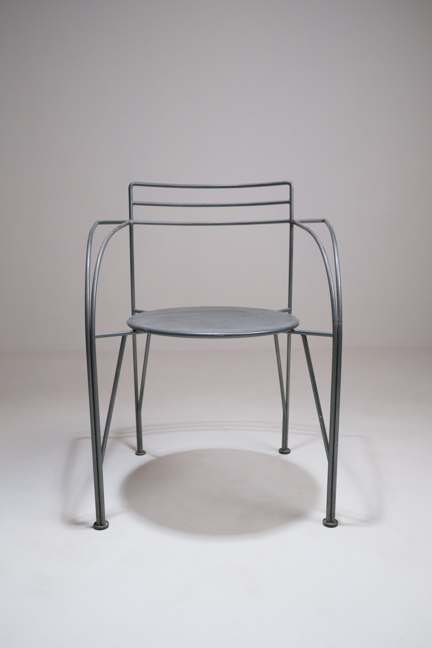 4 fauteuils « Lune d'Argent » – Pascal Mourgue pour Fermob, 1985