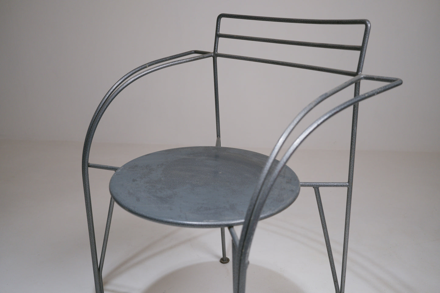 4 fauteuils « Lune d'Argent » – Pascal Mourgue pour Fermob, 1985