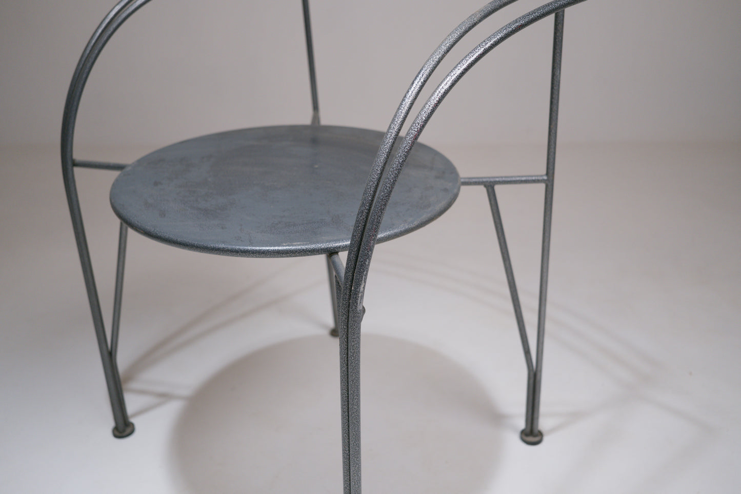 4 fauteuils « Lune d'Argent » – Pascal Mourgue pour Fermob, 1985