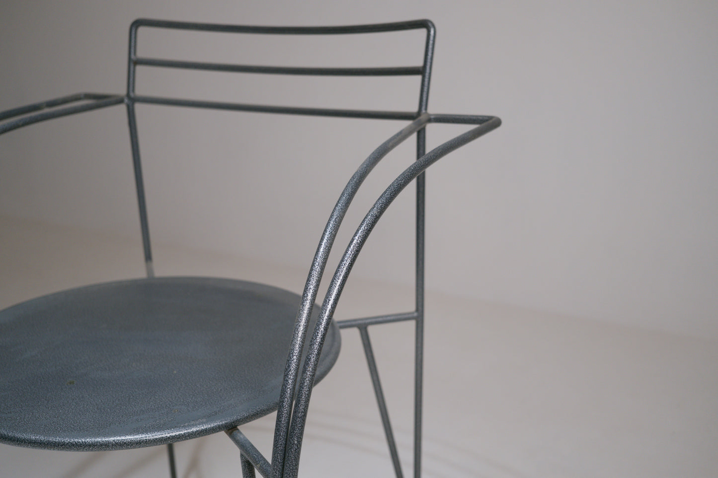 4 fauteuils « Lune d'Argent » – Pascal Mourgue pour Fermob, 1985