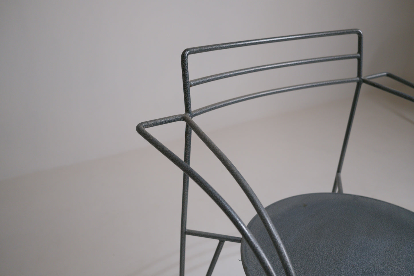4 fauteuils « Lune d'Argent » – Pascal Mourgue pour Fermob, 1985