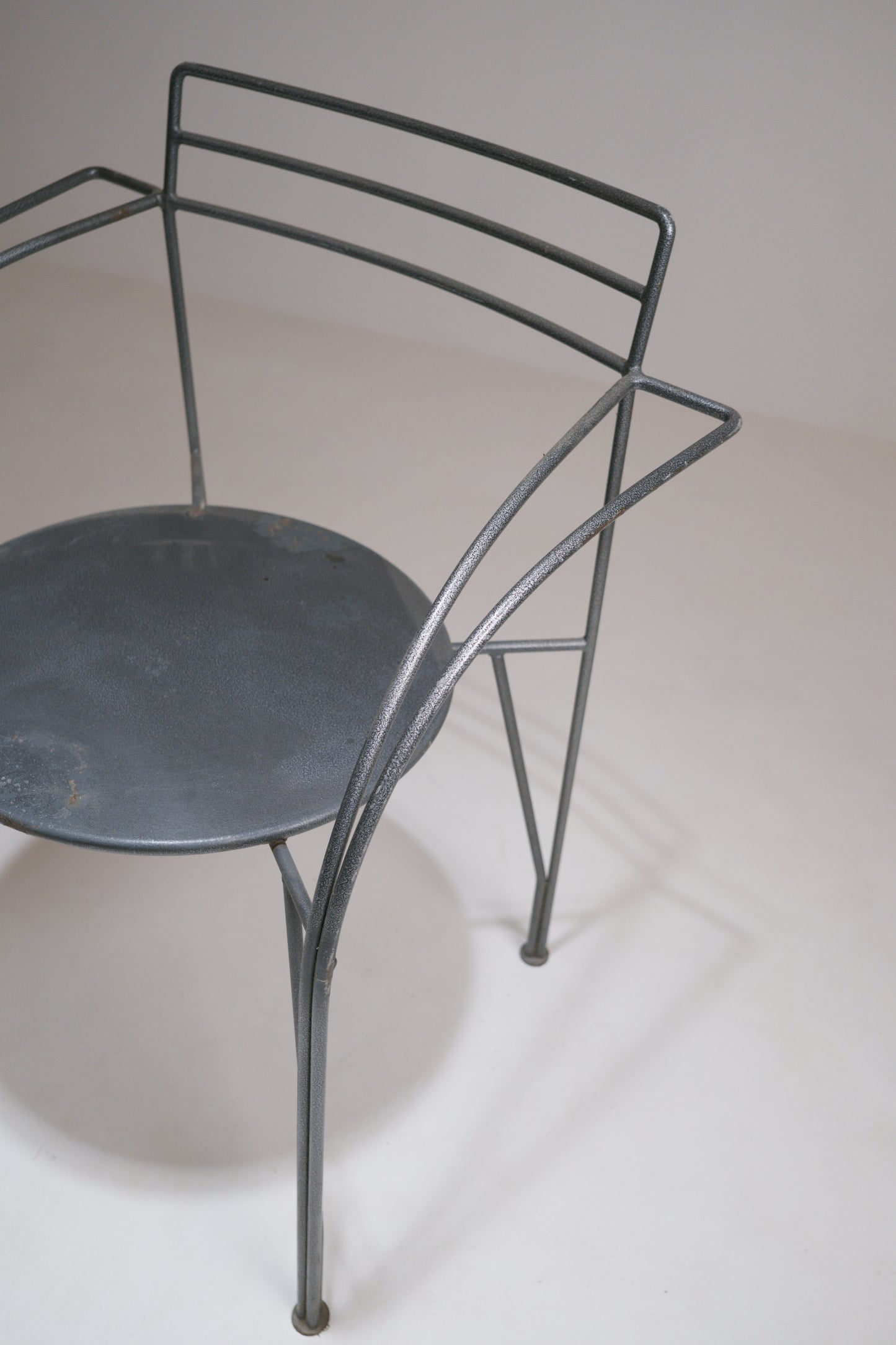 4 fauteuils « Lune d'Argent » – Pascal Mourgue pour Fermob, 1985