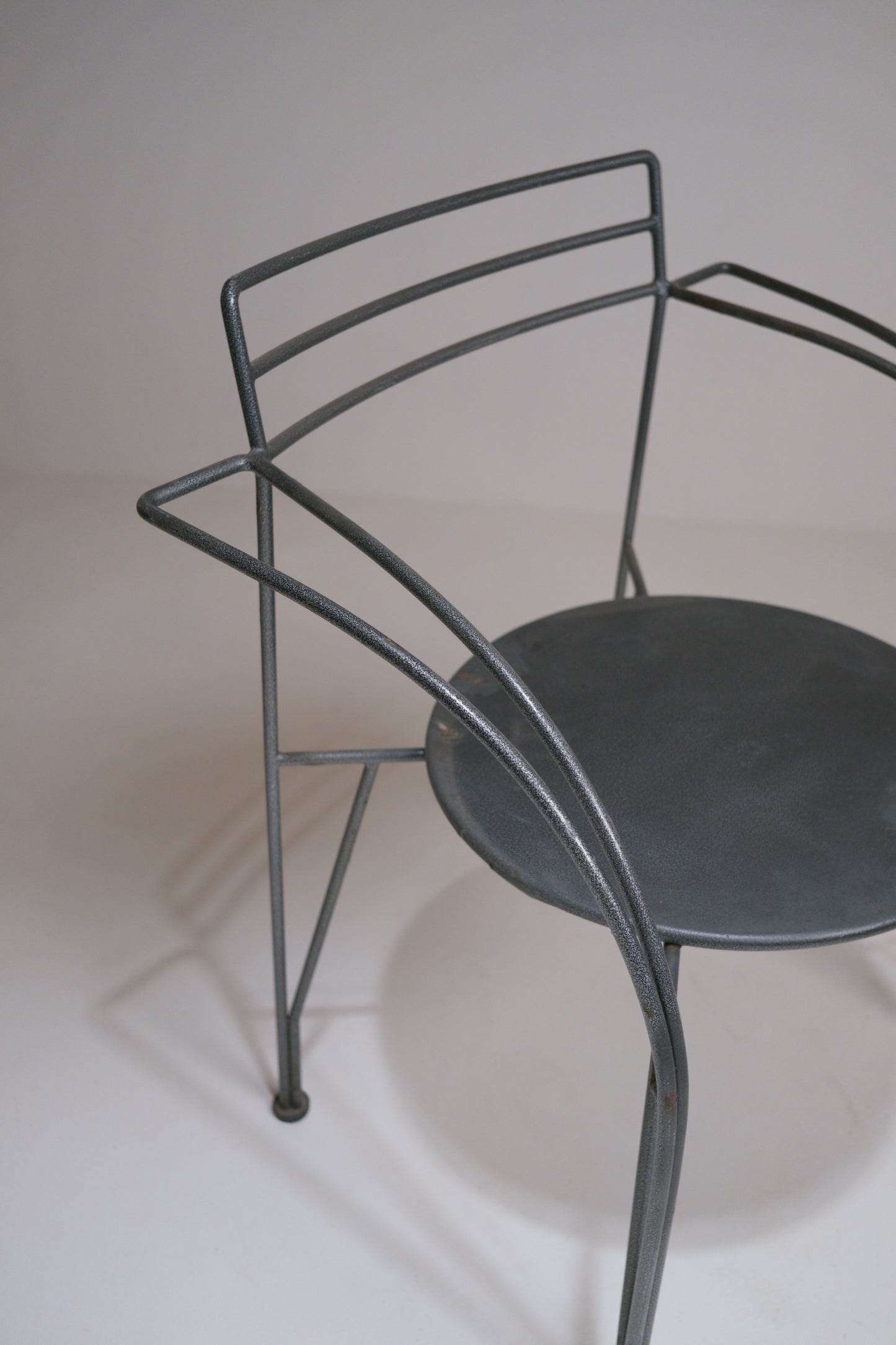 4 fauteuils « Lune d'Argent » – Pascal Mourgue pour Fermob, 1985