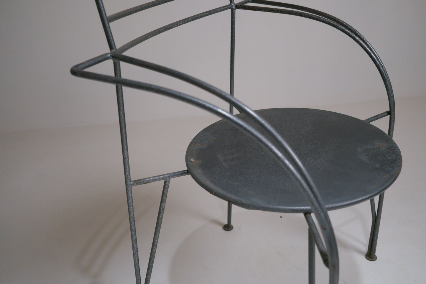 4 fauteuils « Lune d'Argent » – Pascal Mourgue pour Fermob, 1985