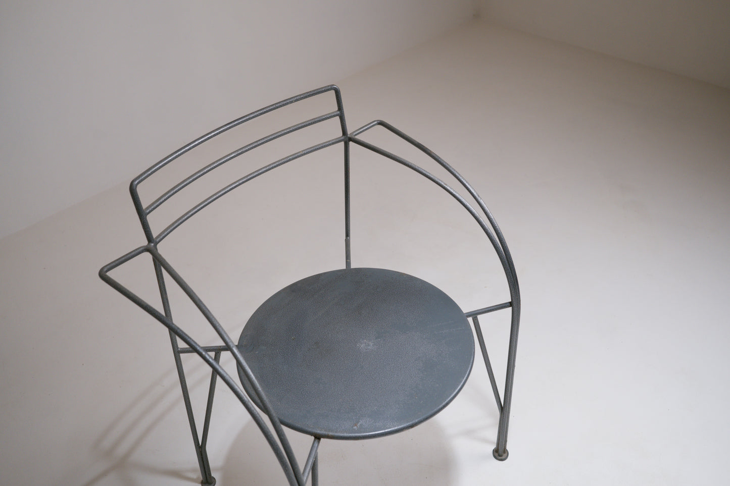 4 fauteuils « Lune d'Argent » – Pascal Mourgue pour Fermob, 1985