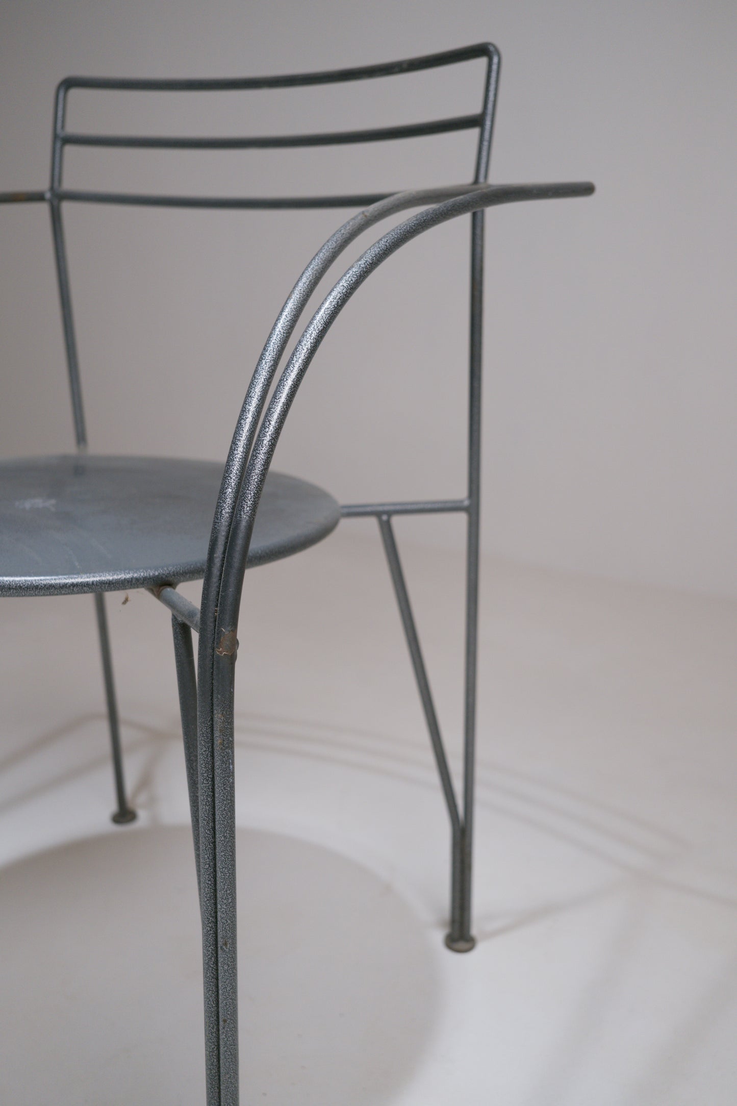 4 fauteuils « Lune d'Argent » – Pascal Mourgue pour Fermob, 1985