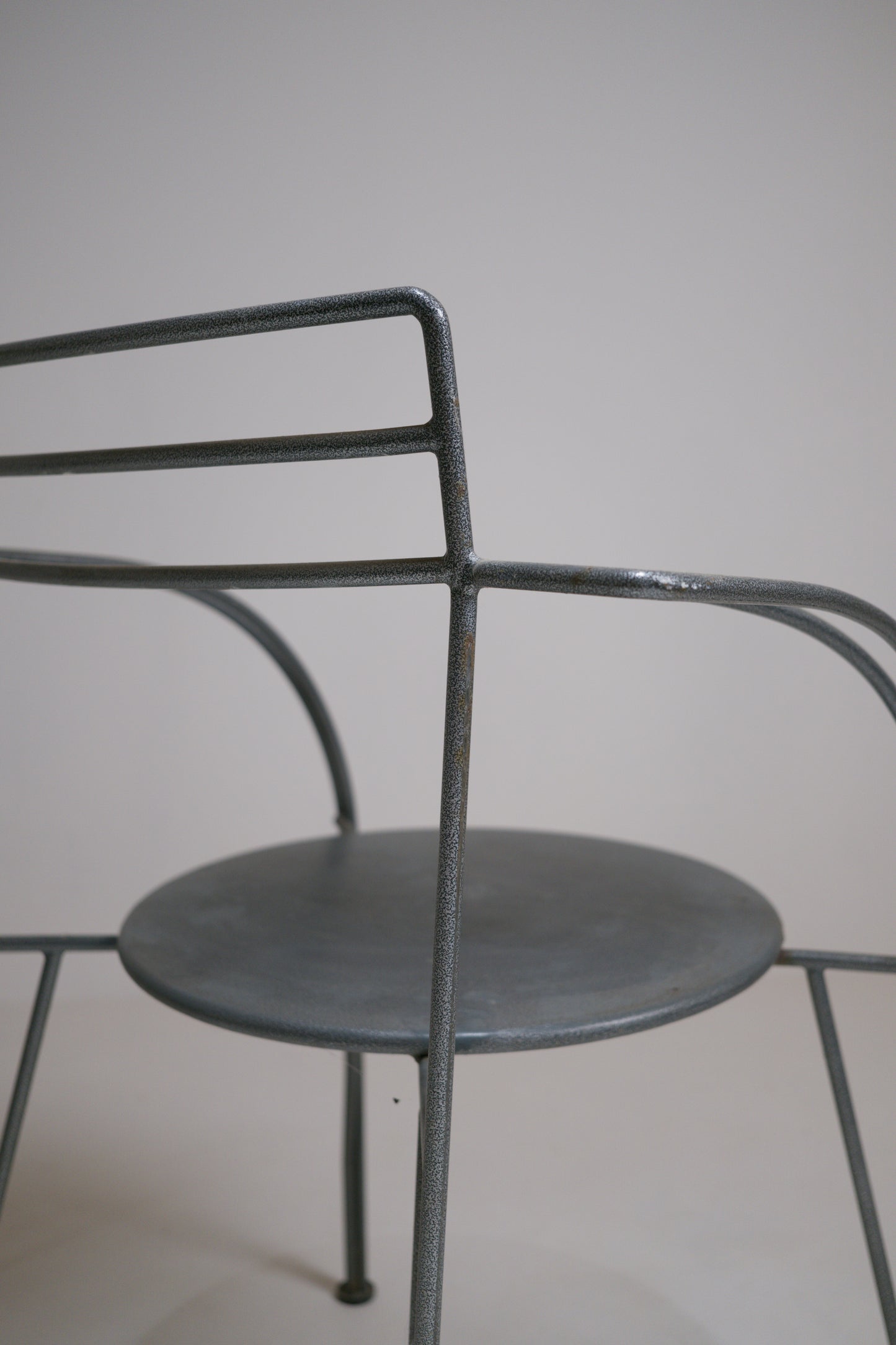4 fauteuils « Lune d'Argent » – Pascal Mourgue pour Fermob, 1985