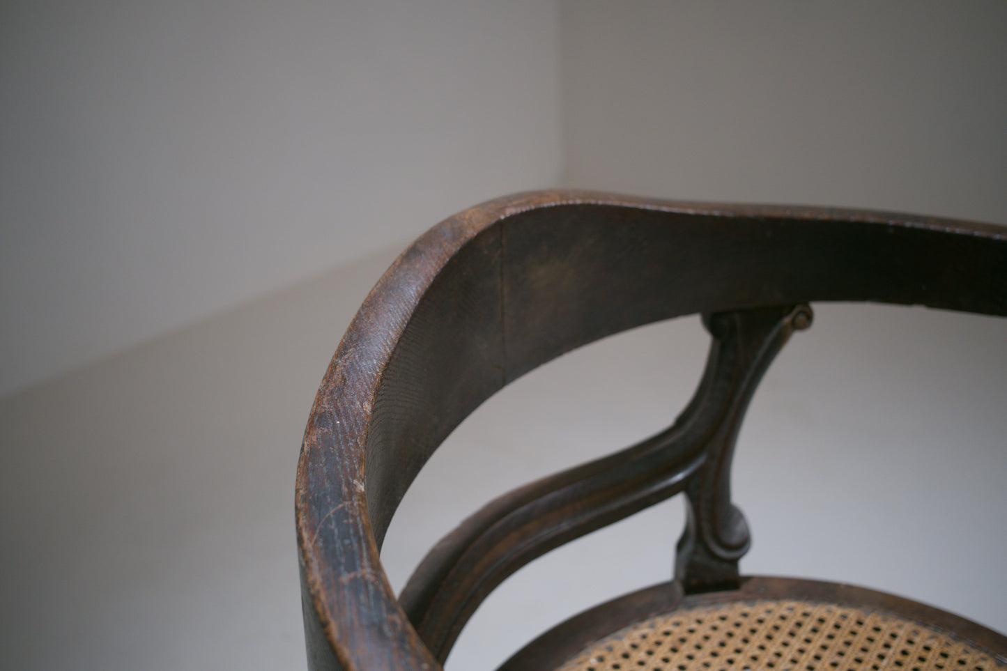 Fauteuil de bureau de style Louis-Philippe, vers 1880-1900
