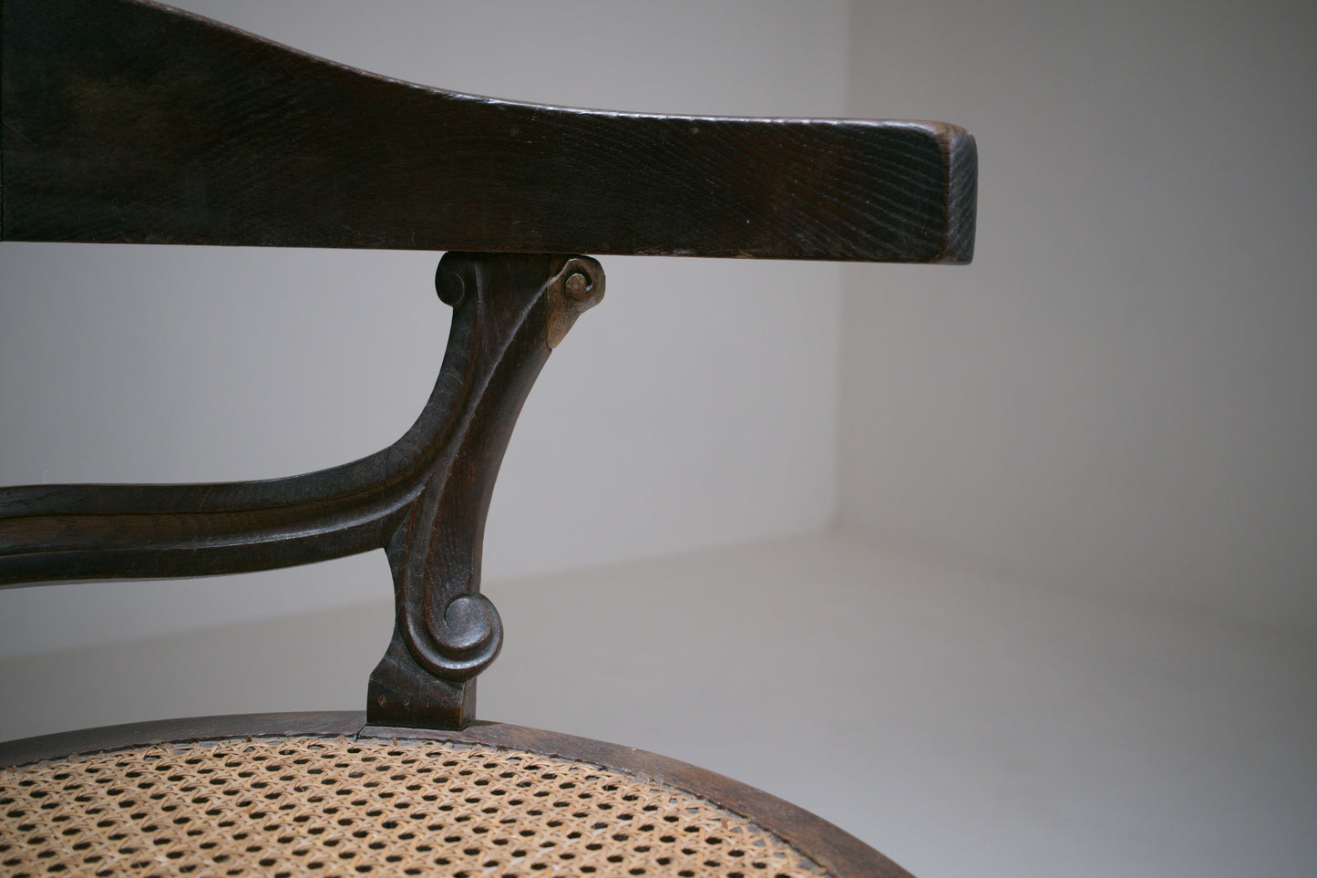 Fauteuil de bureau de style Louis-Philippe, vers 1880-1900