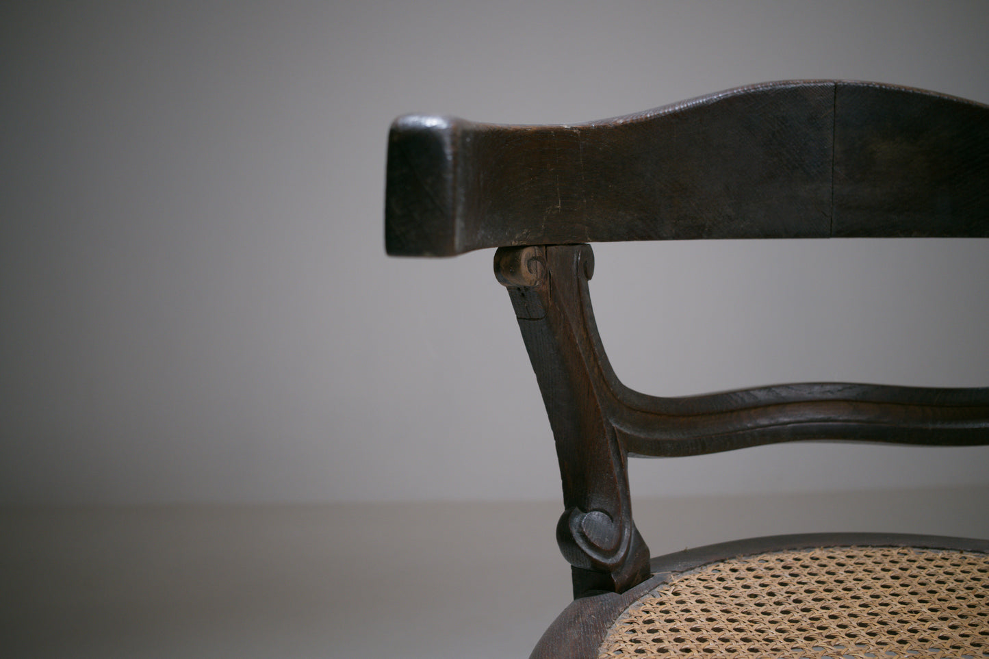 Fauteuil de bureau de style Louis-Philippe, vers 1880-1900