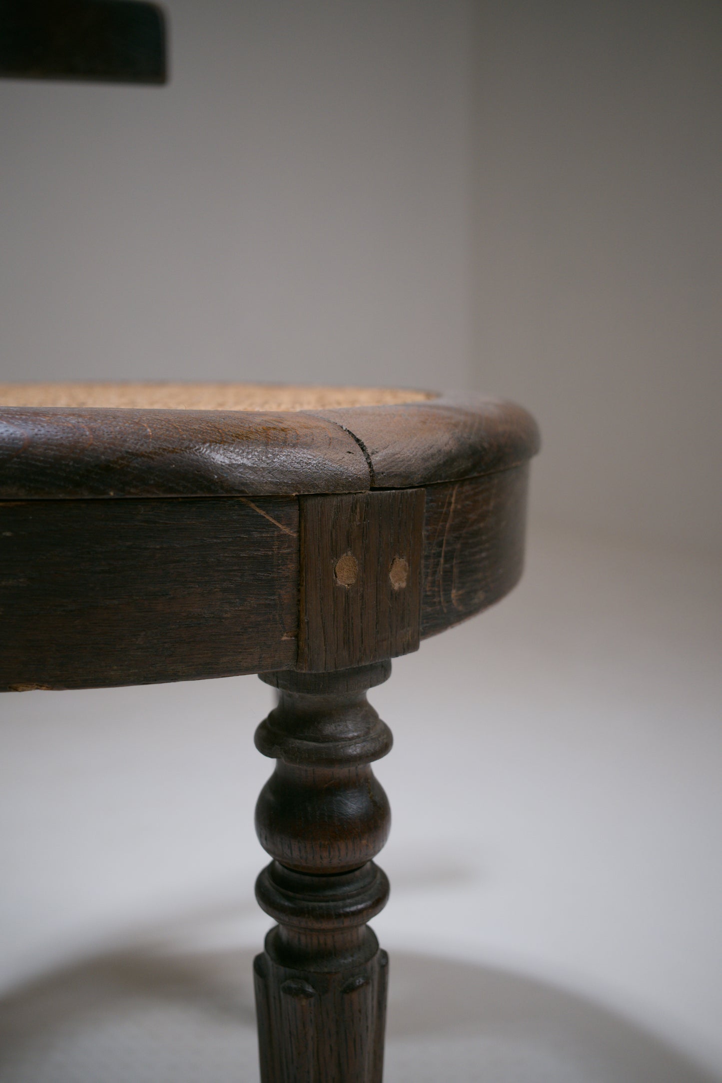 Fauteuil de bureau de style Louis-Philippe, vers 1880-1900