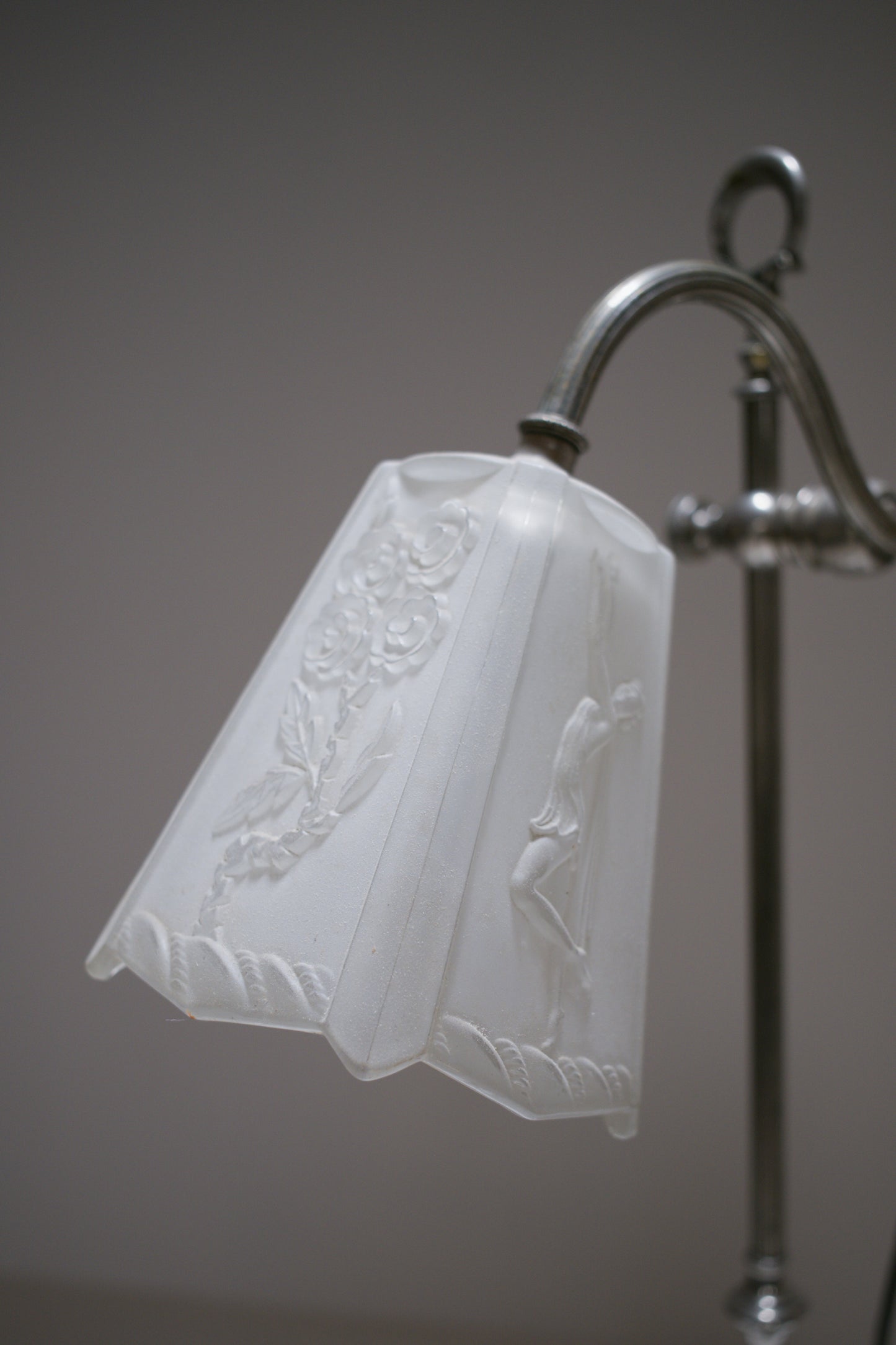 Lampe de bureau Art déco ajustable, vers 1930