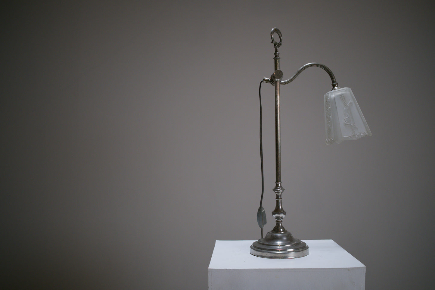 Lampe de bureau Art déco ajustable, vers 1930