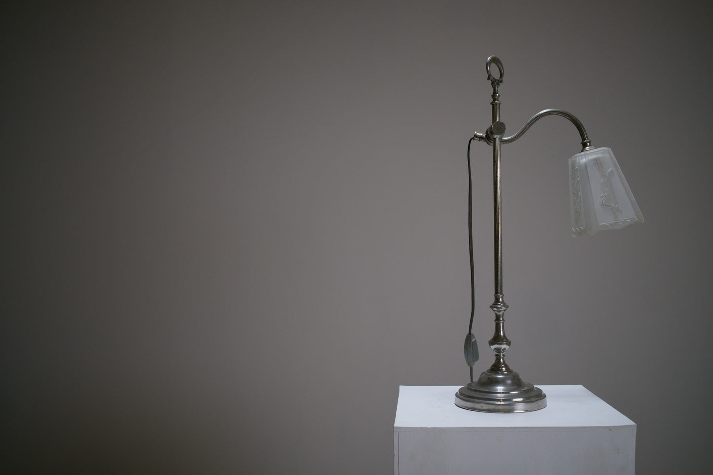 Lampe de bureau Art déco ajustable, vers 1930