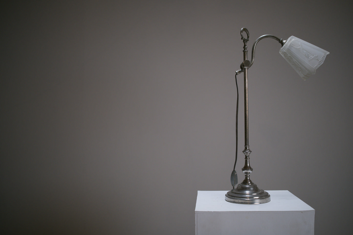Lampe de bureau Art déco ajustable, vers 1930