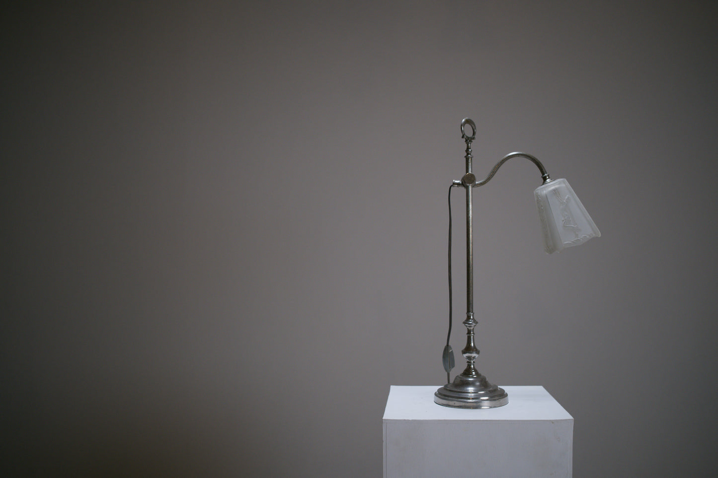 Lampe de bureau Art déco ajustable, vers 1930