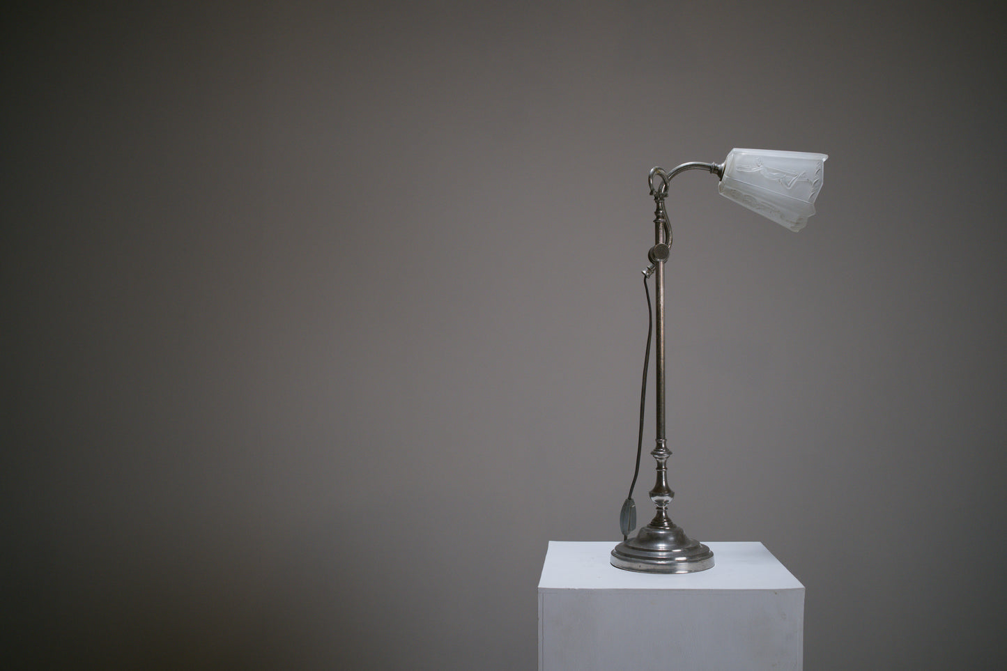 Lampe de bureau Art déco ajustable, vers 1930