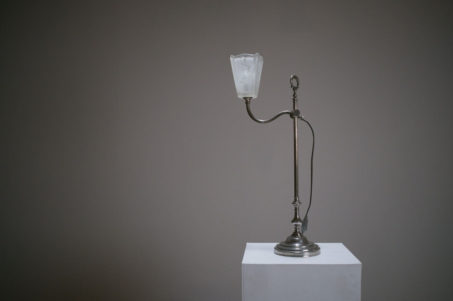 Lampe de bureau Art déco ajustable, vers 1930